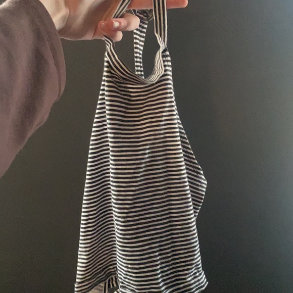 Striped open back tank - Picture 2 of 2